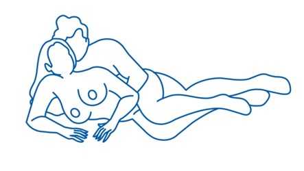 drawing of a couple having sex