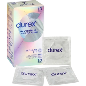 Durex Invisible Extra Lube condoms