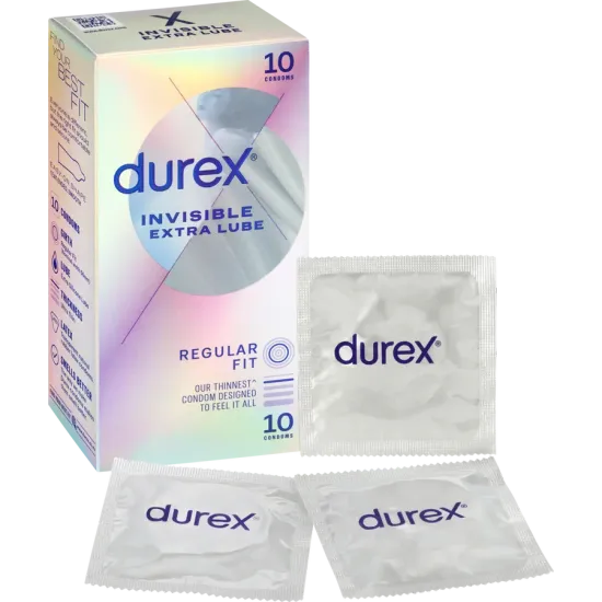 Durex Invisible Extra Lube Condoms1.webp